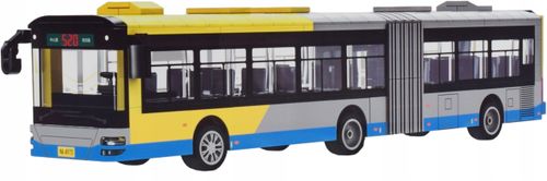 KLOCKI KONSTRUKCYJNE CIĘŻARÓWKA AUTOBUS BUS PRZEGUBOWY MODEL DLA DZIECI na Arena.pl