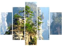 105CM 150CM OBRAZ 5 ELEM WIDOK GÓRY DRUK