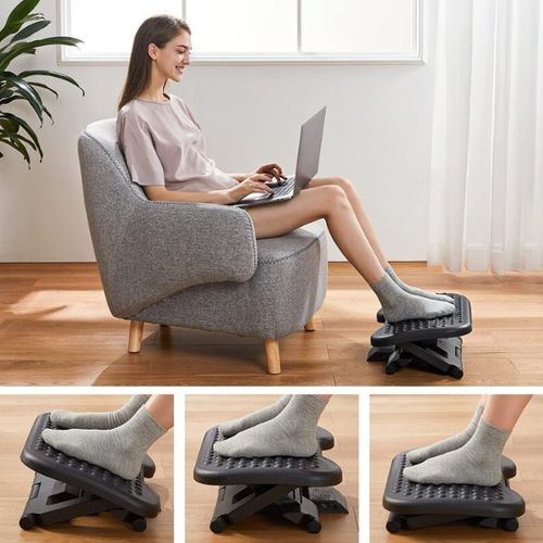 Ergonomiczny regulowany podnóżek biurowy ErgoStep R - pod biurko na Arena.pl