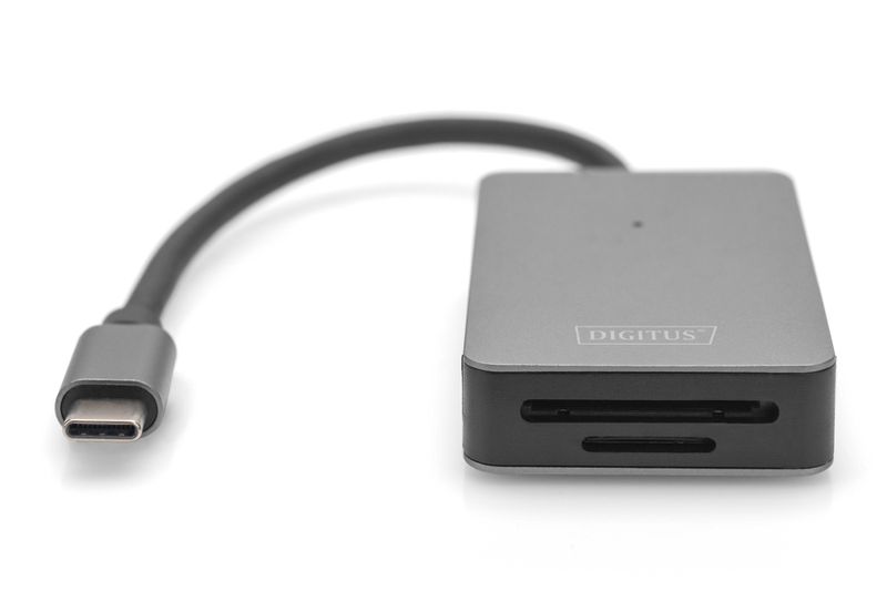 Digitus | USB-C Card Reader, 2 Port, High Speed | DA-70333 zdjęcie 3