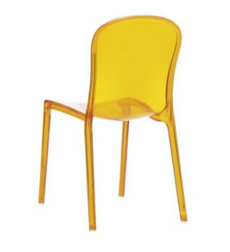 Krzesło Uma orange transparent D2 na Arena.pl