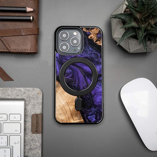 etui bewood unique na iphone 13 pro - violet z magsafe na Arena.pl
