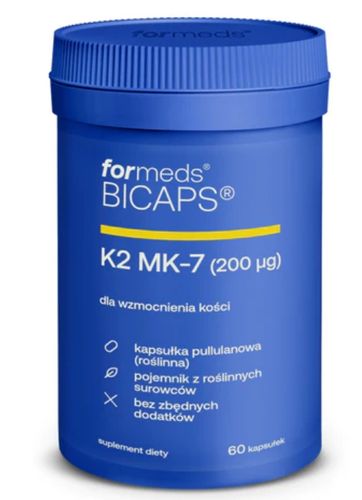 FORMEDS BICPAS WITAMINA K2 200mcg MK-7 KOŚCI na Arena.pl
