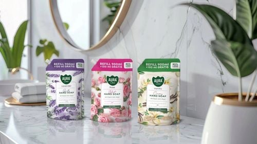 aura care mydło do rąk nawilżające róża 1000 ml uzupełniające ahs-002-001 na Arena.pl