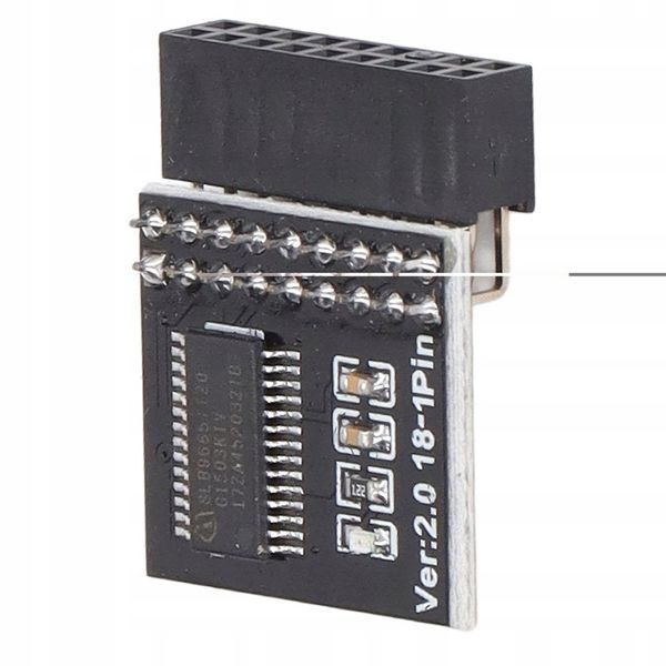 Moduł zabezpieczeń TPM 2.0 LPC 14pin do ASROCK zdjęcie 11