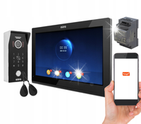 WIDEODOMOFON EURA VDP-99C5 czarny, WiFi, RFID, TUY