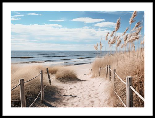 Plakat 55x40cm Nadmorski Most na Arena.pl