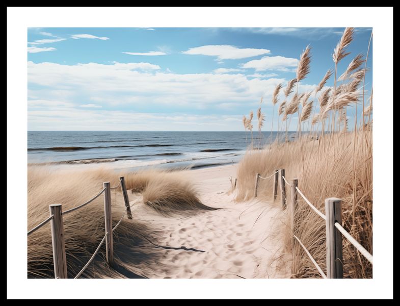 Plakat 55x40cm Nadmorski Most zdjęcie 3