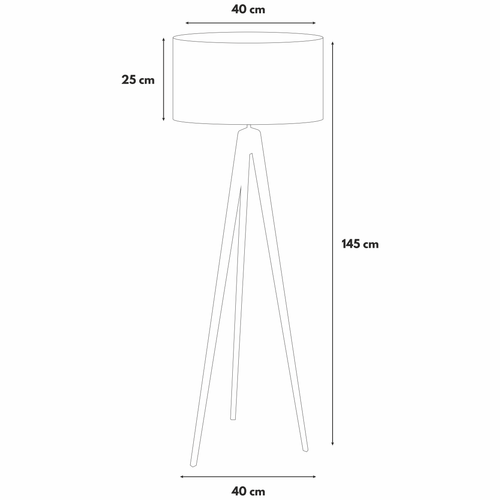 LAMPA PODŁOGOWA TRÓJNÓG, DREWNO, różne RODZAJE na Arena.pl