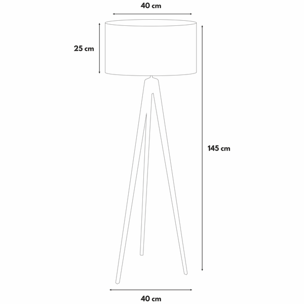 LAMPA PODŁOGOWA TRÓJNÓG, DREWNO, różne RODZAJE zdjęcie 3