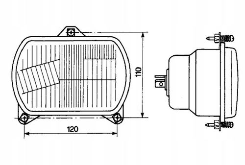 Reflektor prawy/lewy Cobo - 05389000 na Arena.pl