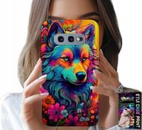 ETUI DO SAMSUNG GALAXY S10E - KOLOROWE WZORY, WILK WATAHA SWORA CASE