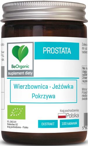 BeOrganic Prostata BIO 300 mg x 100 tabletek na Arena.pl