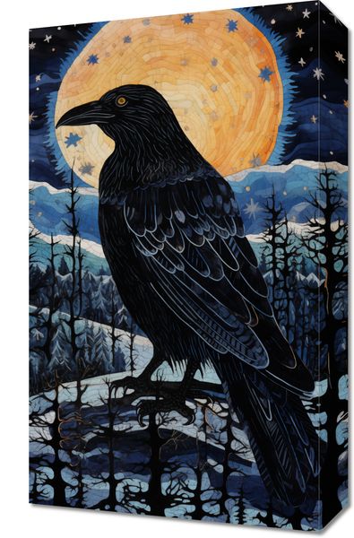 Obraz 30x50cm Kruczy Mąciciel zdjęcie 1