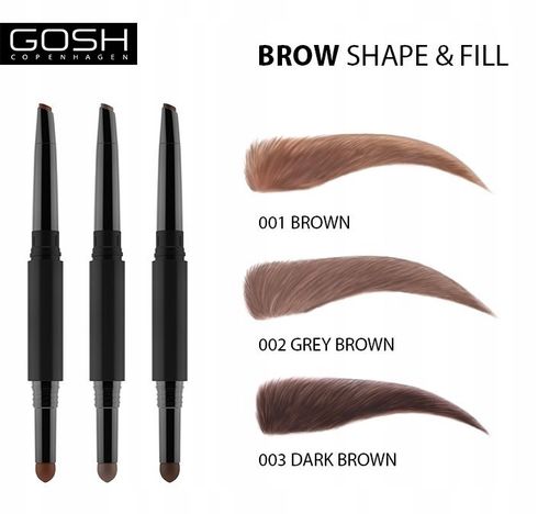 GOSH BROW SHAPE WYPEŁNIACZ DO BRWI 2w1 001 na Arena.pl