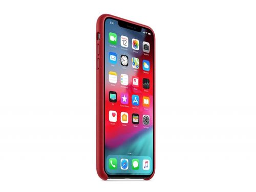 LEATHER APPLE - iPhone XS Max - MRWQ2ZM/A - RED na Arena.pl