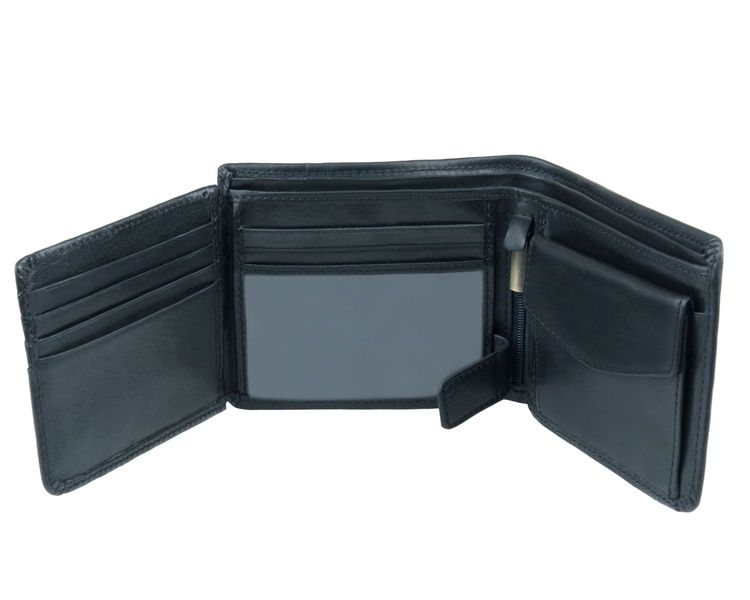 Portfel męski Luke - Stefania Czarny zdjęcie 4