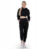 SFD WEAR DAMSKI KOMPLET DRESOWY BASIC BLACK XL DRES SPORTOWY TRENING SPORT