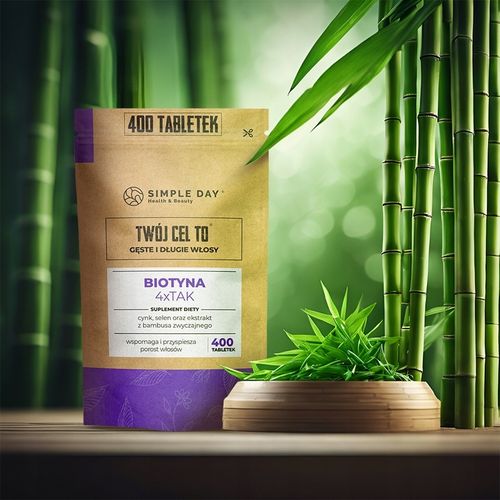 BIOTYNA 4 x TAK od Twój Cel To - 400szt. Najlepsza Na Włosy Skórę Paznokcie na Arena.pl