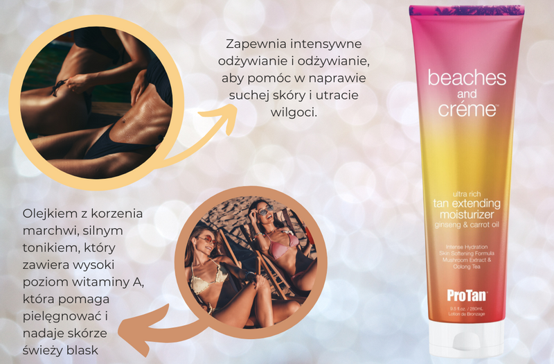 ProTan Beaches & Crème Ultra Bogaty Krem 280ml zdjęcie 3