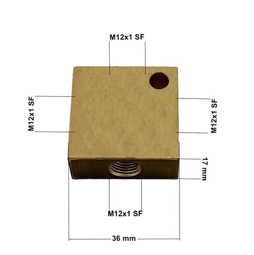 CPS-3 - Czwórnik przewodów hamulcowych 4x M12x1 SF na Arena.pl