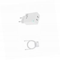 Ładowarka sieciowa GaN 45W dwa USB-C z kabelem do Samsung Galaxy Z Fold 7
