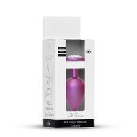 plug-jewellery pearl pink plug- clear l