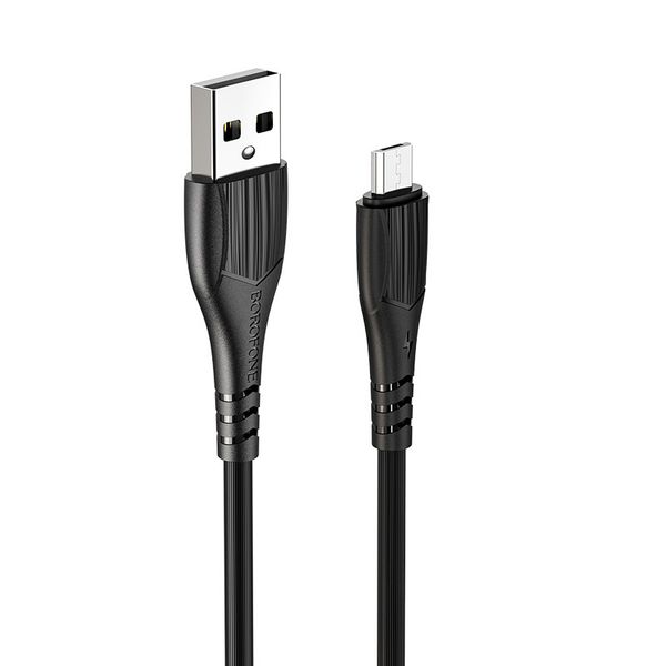 Borofone Kabel BX37 Wieldy - USB na Micro USB - 1 metr czarny zdjęcie 1