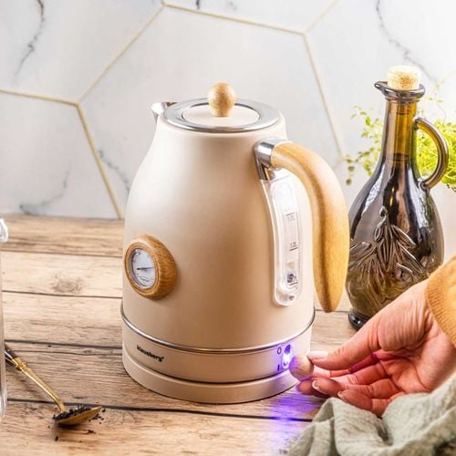 czajnik elektryczny 1,7l z termometrem klausberg kb-9006 retro na Arena.pl