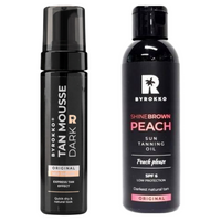 Byrokko Shine Brown SPF6 + Samoopalacz W Piance