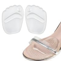 WKŁADKI DO BUTÓW NA OBCASIE OBUWIA SZPILEK POD PALCE SILIKONOWE ŻELOWE