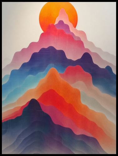 Plakat 60x80cm Gama Gór na Arena.pl