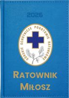 Stylowy kalendarz PLANER RATOWNIKA A5 2026 TYGODNIOWY terminarz PREZENT