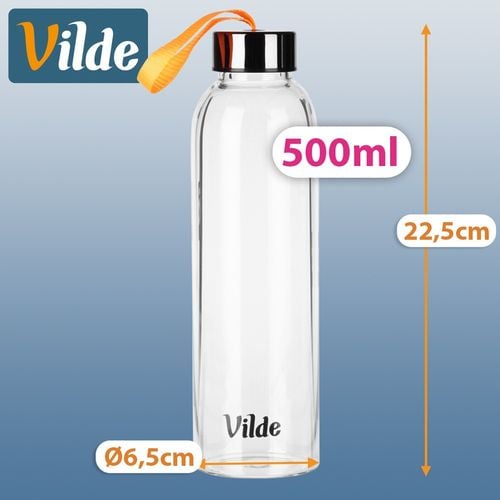 Butelka na wodę szklana 500 ml na Arena.pl