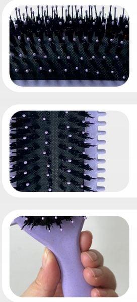 NOWOŚĆ! SZCZOTKA DO WŁOSÓW KRĘCONYCH DEFINIUJĄCA LOKI ZWIĘKSZAJĄCA OBJĘTOŚĆ zdjęcie 3