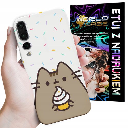 ETUI CASE DO HUAWEI P20 PRO - SŁODKI KOTEK KOT OBUDOWA PLECKI na Arena.pl