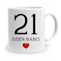 Kubek Dla Babci Na Urodziny Dzień Babci Z Nadrukiem Ze Zdjęciem