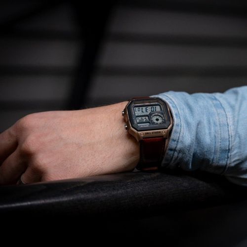 ZEGAREK MĘSKI CASIO AE-1200WHL-5A + BOX na Arena.pl