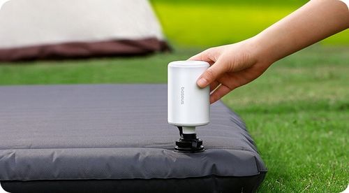 BASEUS POMPKA ELEKTRYCZNA BEZPRZEWODOWA DO MATERACY KÓŁEK DMUCHAŃCE LATARKA na Arena.pl