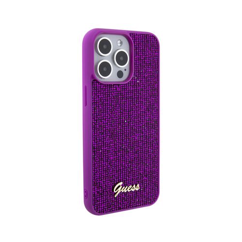 Guess Disco Metal Script - Etui iPhone 15 Pro Max (fuksja) na Arena.pl