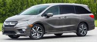 HONDA ODYSSEY - Listwy CHROM na drzwi boczne dekoracyjne chromowane