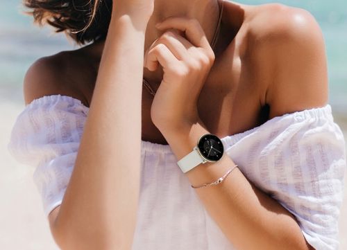 SMARTWATCH DAMSKI AMOLED FUNKCJA ROZMOWY SMS CIŚNIENIOMIERZ POMIAR TĘTNA na Arena.pl