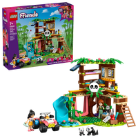 LEGO Friends Opieka nad pandami w rezerwacie 42648 - domek na drzewie