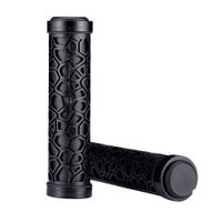 gripy rowerowe chwyty z gumy przyczepne śr. 22mm czarne