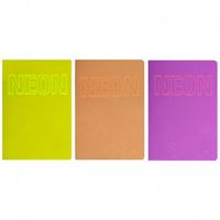 KIN ZESZYT NEON PP A5 42 KARTKI 80 G. LINIA A'10