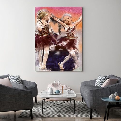 Obraz na płótnie - Canvas, Małe baletnice 40x60 na Arena.pl