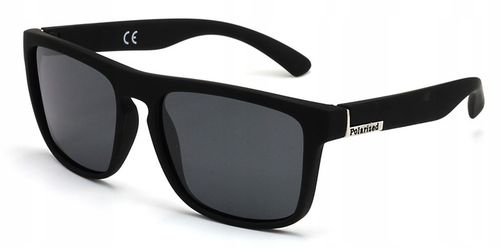 OKULARY PRZECIWSŁONECZNE MĘSKIE POLARYZACYJNE UV 400 ETUI POLARIZED CZARNE na Arena.pl