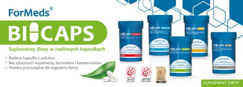 BICAPS E+C 60 KAPSUŁEK  WITAMINA E ORAZ C na Arena.pl