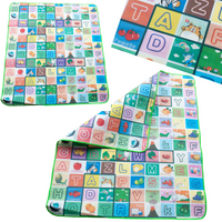 DUŻA PIANKOWA EDUKACYJNA MATA DYWAN 180x180cm