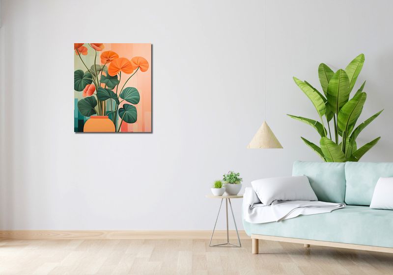 Obraz 60x70cm Kwiatowa Harmonia zdjęcie 2